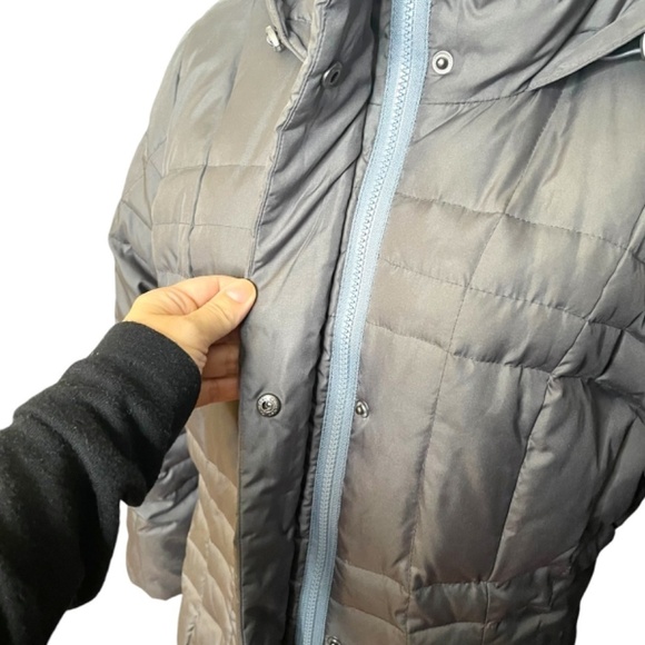 Dark Gray Feather Down Puffer Jacket 🤍 - Picture 6 of 16